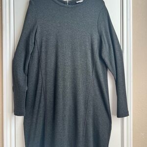 J. Jill Charcoal Gray Dress